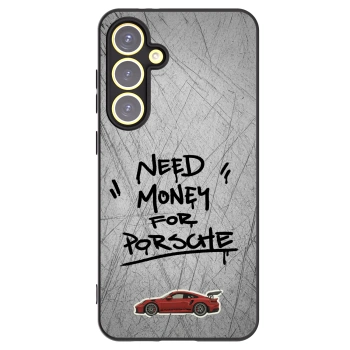 Picasee crna silikonska maskica za Samsung Galaxy S24 FE S721B - Grey Drift