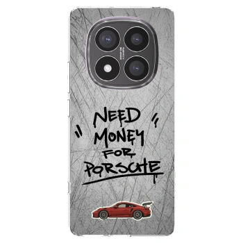 Picasee silikonska prozirna maskica za Xiaomi Redmi Note 14 Pro+ 5G - Grey Drift