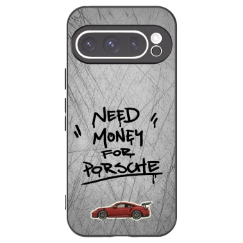 Picasee crna silikonska maskica za Google Pixel 9 Pro - Grey Drift
