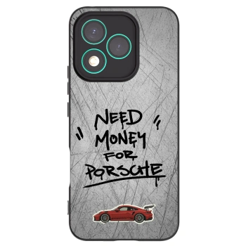 Picasee crna silikonska maskica za Honor 400 Lite 5G - Grey Drift