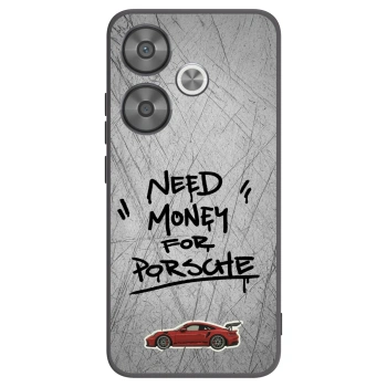 Picasee crna silikonska maskica za Xiaomi Poco F6 - Grey Drift