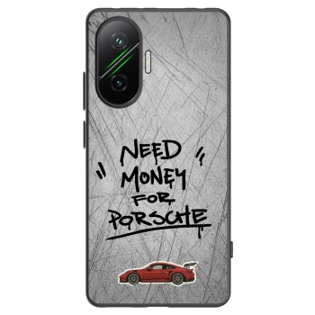 Picasee crna silikonska maskica za Xiaomi Poco F7 Pro 5G - Grey Drift
