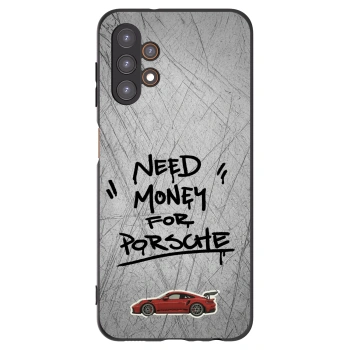 Picasee crna silikonska maskica za Samsung Galaxy A13 5G - Grey Drift