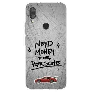 Picasee silikonska prozirna maskica za Xiaomi Redmi 7 - Grey Drift