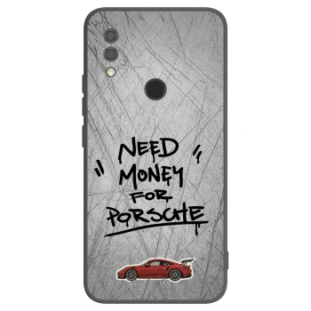 Picasee crna silikonska maskica za Xiaomi Redmi 7 - Grey Drift