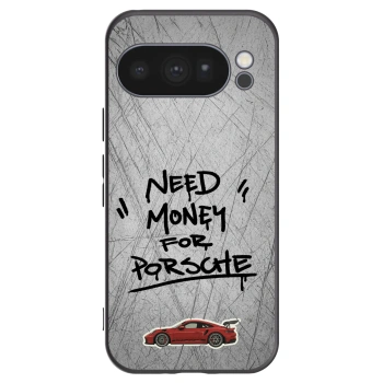 Picasee crna silikonska maskica za Google Pixel 10 Pro - Grey Drift