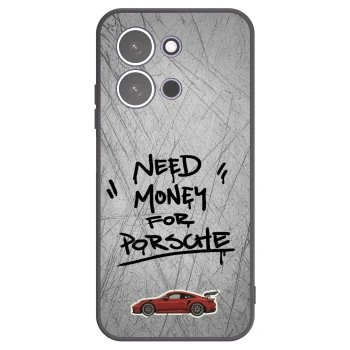 Picasee crna silikonska maskica za Xiaomi Redmi 15C 5G - Grey Drift