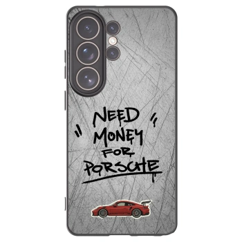 Picasee crna silikonska maskica za Samsung Galaxy S26 Ultra - Grey Drift