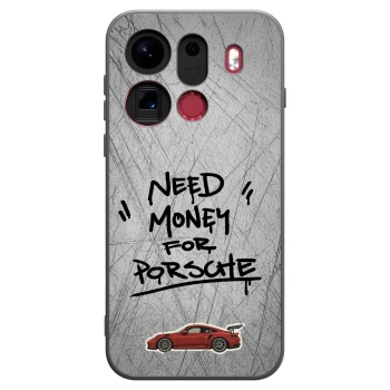 Picasee crna silikonska maskica za OPPO Find X9 Pro - Grey Drift