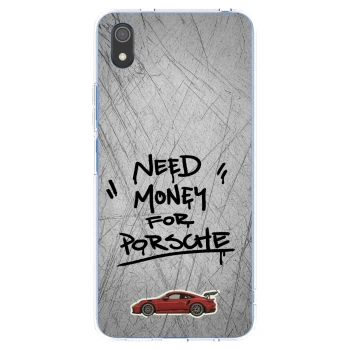 Picasee silikonska prozirna maskica za Xiaomi Redmi 7A - Grey Drift