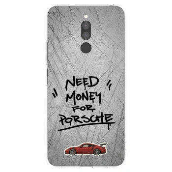 Picasee silikonska prozirna maskica za Xiaomi Redmi 8 - Grey Drift
