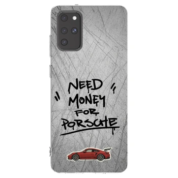 Picasee silikonska prozirna maskica za Samsung Galaxy S20+ G985F - Grey Drift