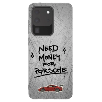 Picasee silikonska prozirna maskica za Samsung Galaxy S20 Ultra 5G G988F - Grey Drift