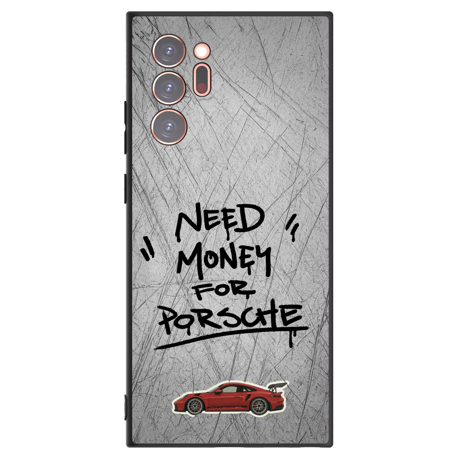 Picasee crna silikonska maskica za Samsung Galaxy Note 20 Ultra - Grey Drift