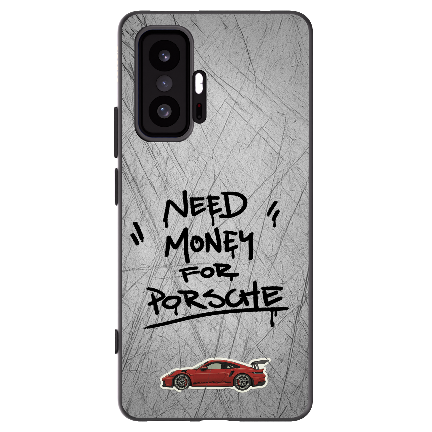 Picasee crna silikonska maskica za Xiaomi 11T - Grey Drift