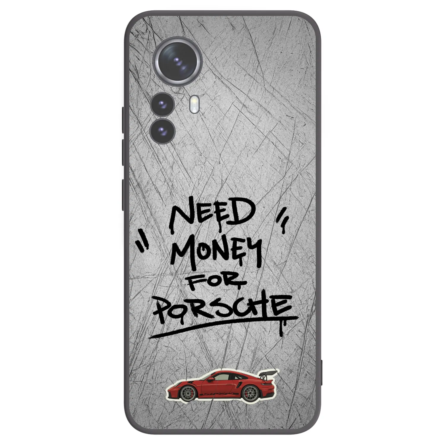 Picasee crna silikonska maskica za Xiaomi 12 Pro - Grey Drift