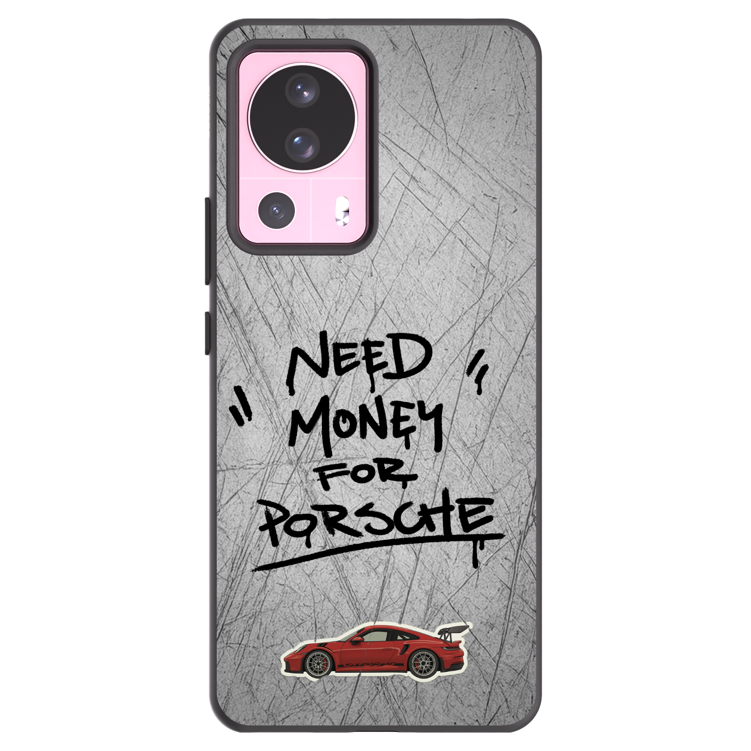 Picasee crna silikonska maskica za Xiaomi 13 Lite - Grey Drift