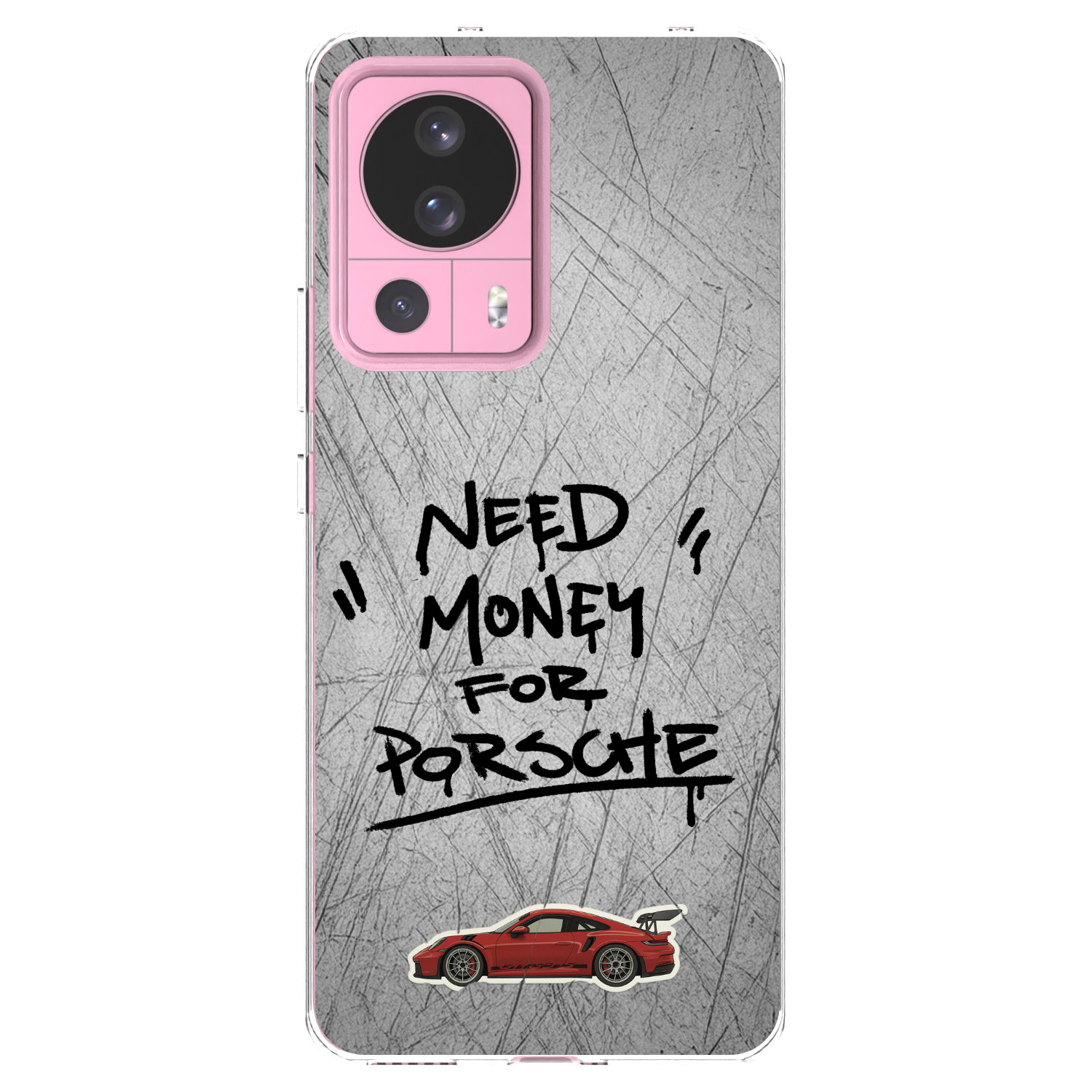 Picasee silikonska prozirna maskica za Xiaomi 13 Lite - Grey Drift