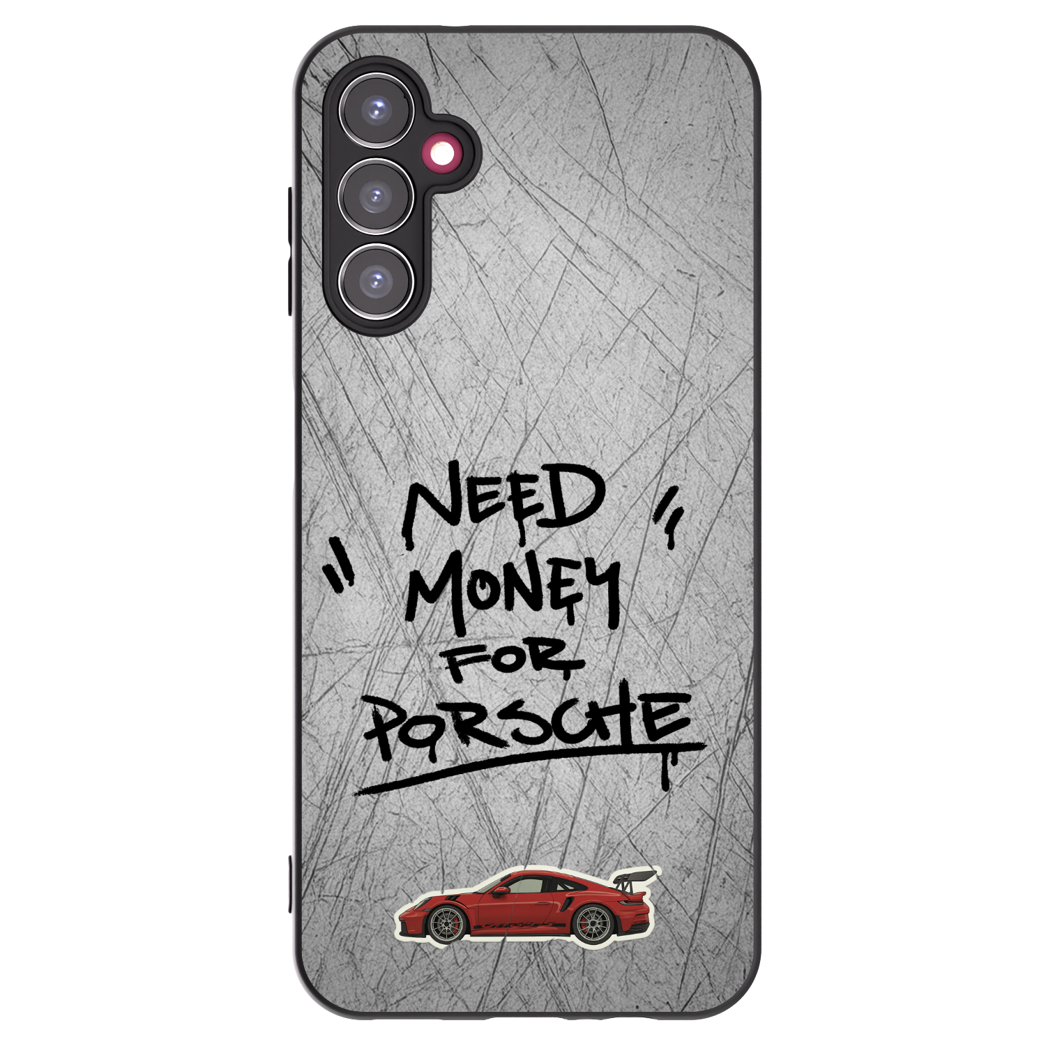 Picasee crna silikonska maskica za Samsung Galaxy A14 4G A145R - Grey Drift