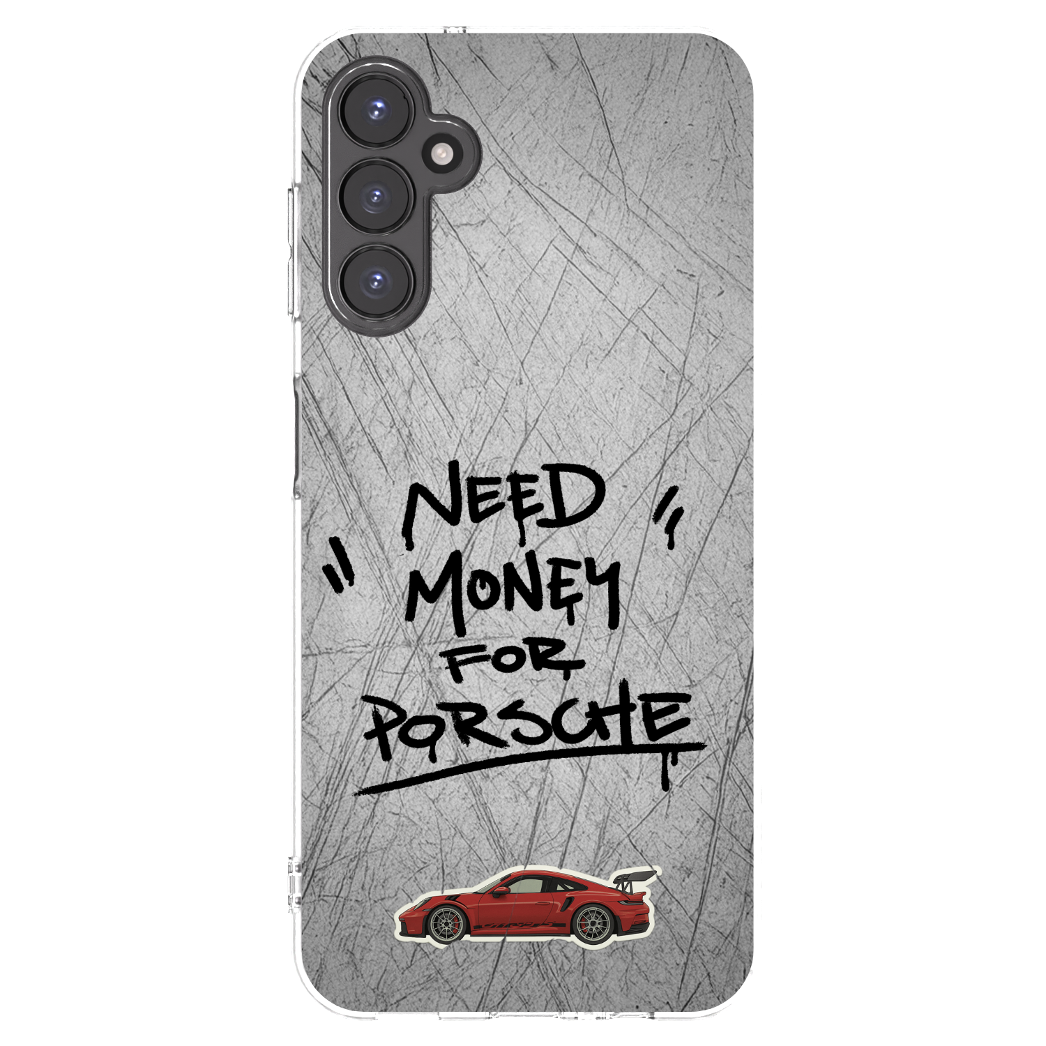 Picasee silikonska prozirna maskica za Samsung Galaxy A14 4G A145R - Grey Drift