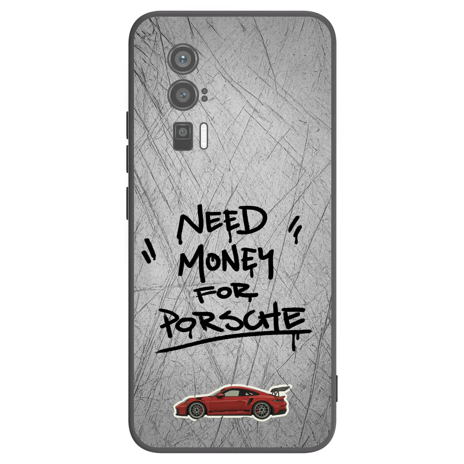 Picasee crna silikonska maskica za Xiaomi Poco F5 Pro 5G - Grey Drift