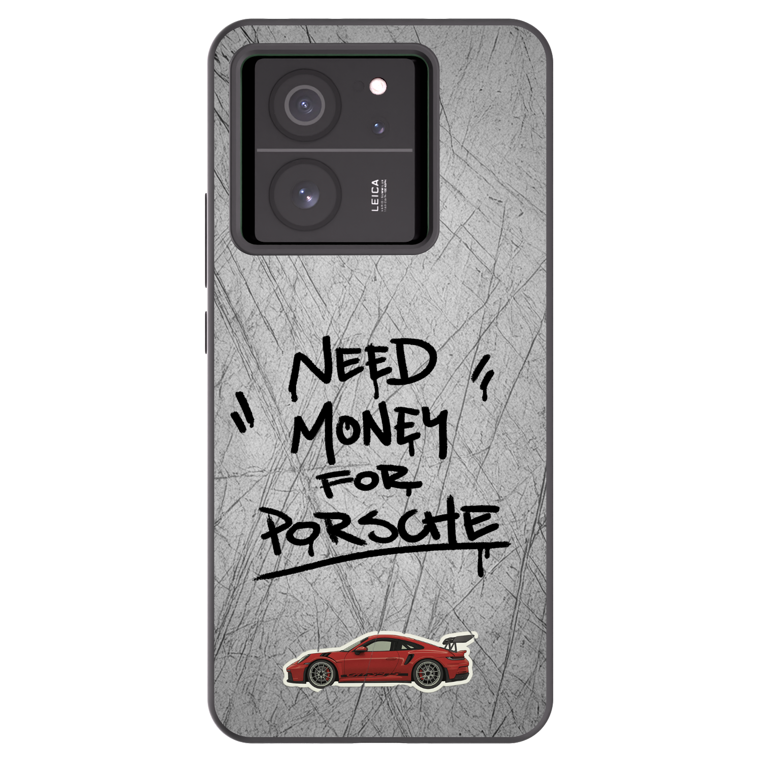 Picasee crna silikonska maskica za Xiaomi 13T Pro - Grey Drift