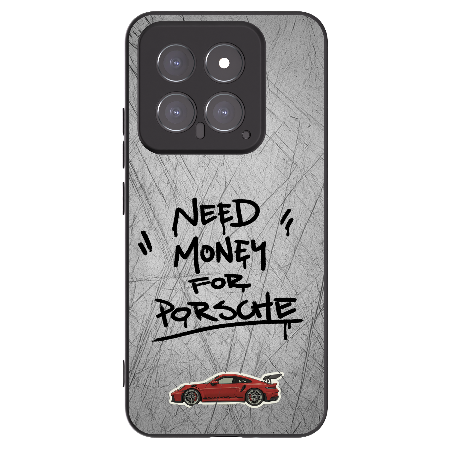 Picasee crna silikonska maskica za Xiaomi 14 - Grey Drift
