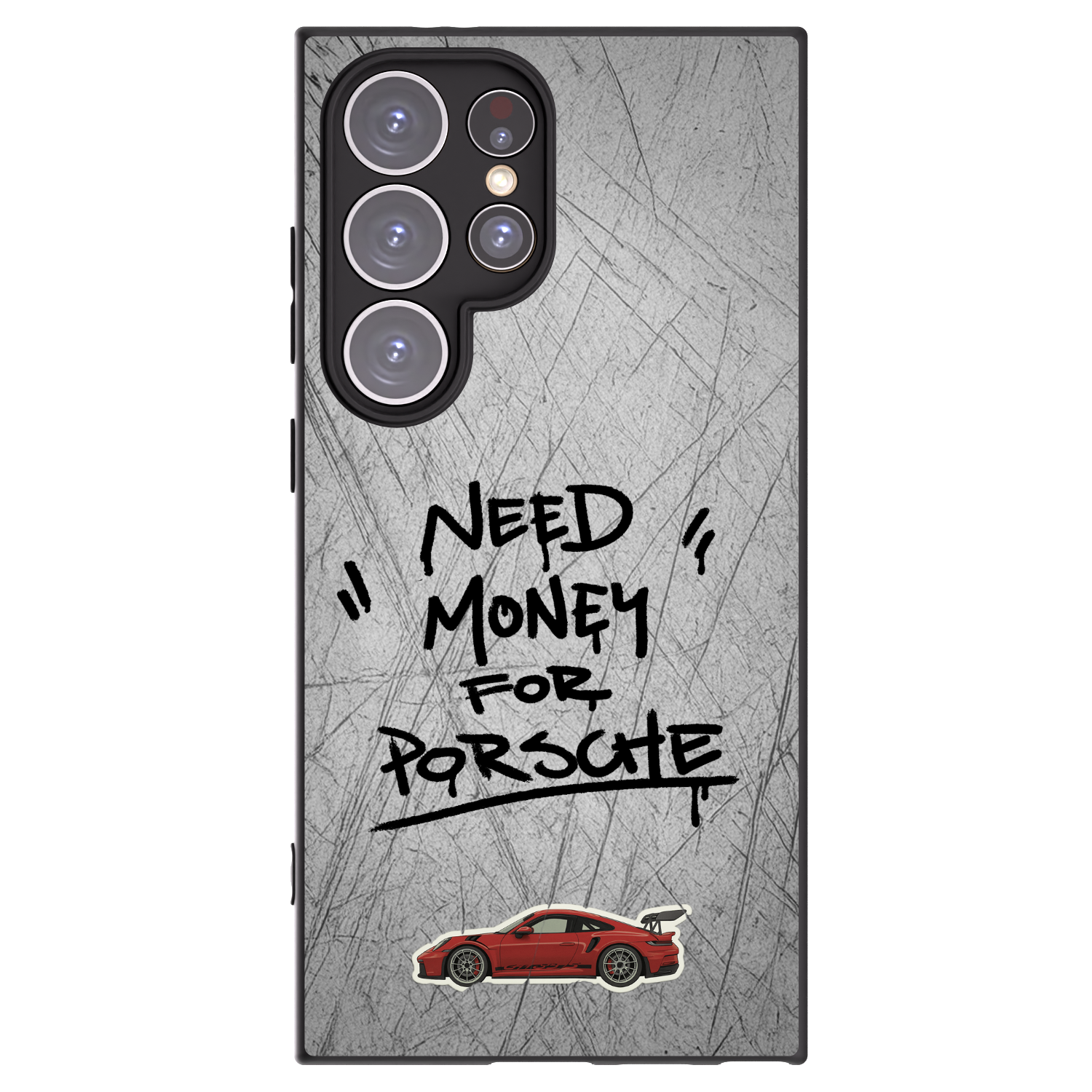 Picasee crna silikonska maskica za Samsung Galaxy S24 Ultra S928B 5G - Grey Drift