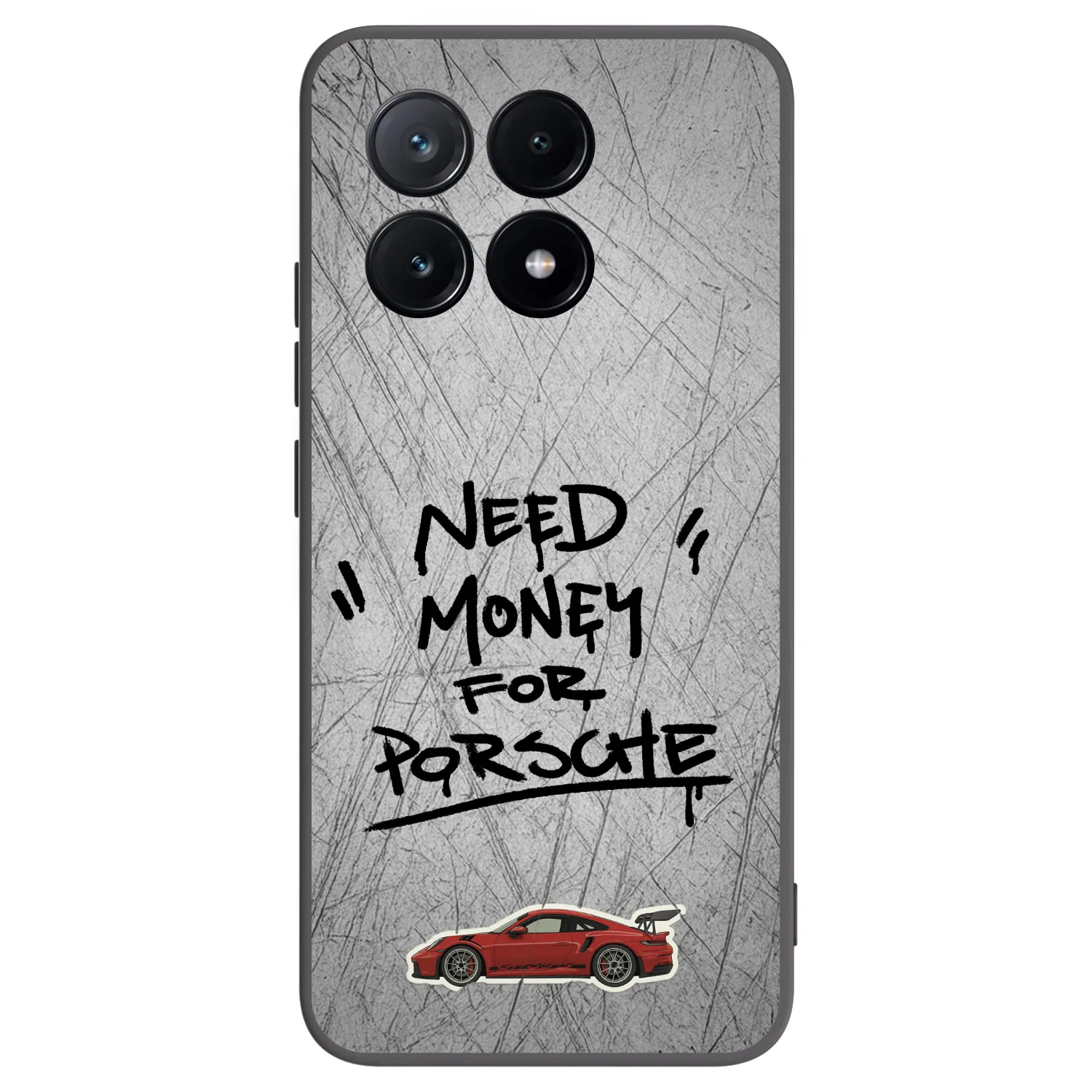 Picasee crna silikonska maskica za Xiaomi Poco X6 Pro - Grey Drift