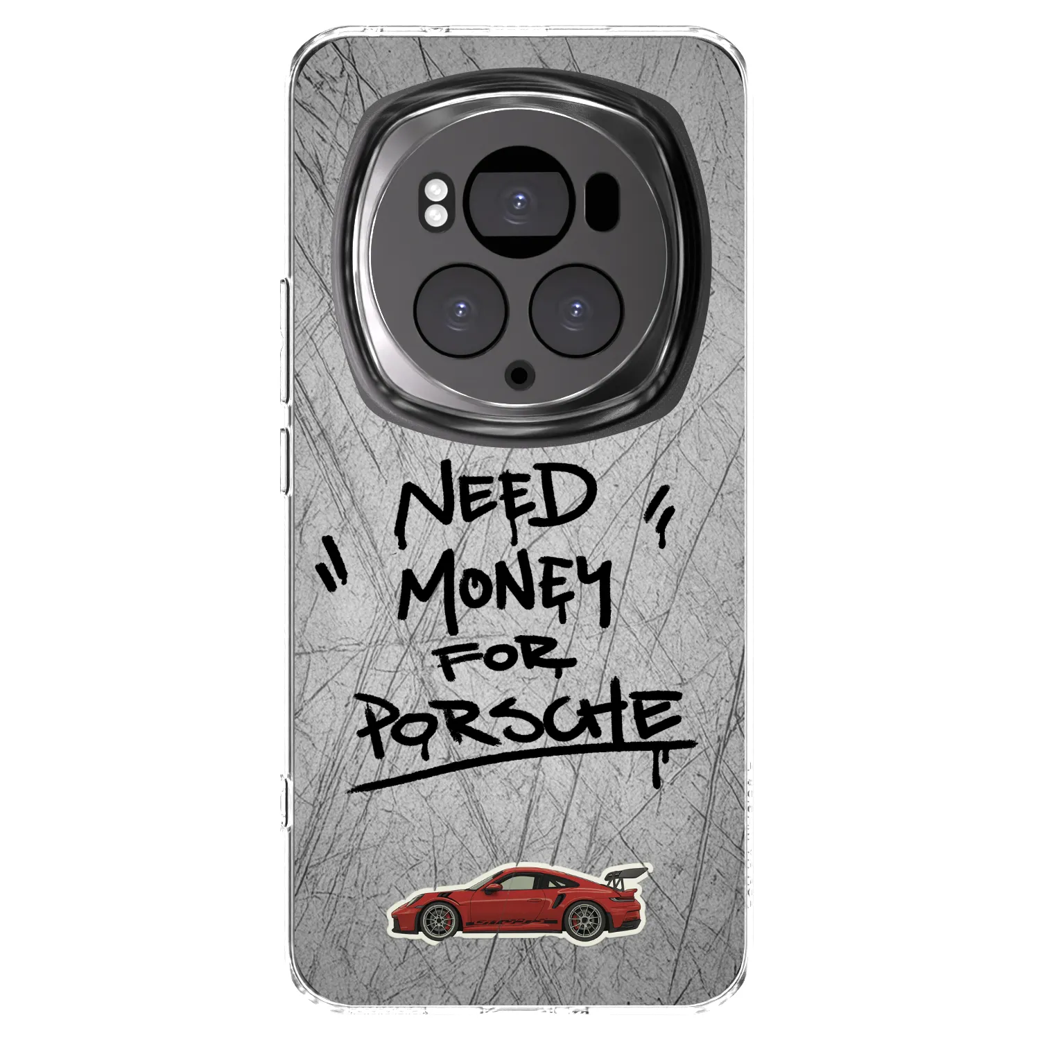 Picasee silikonska prozirna maskica za Honor Magic6 Pro - Grey Drift