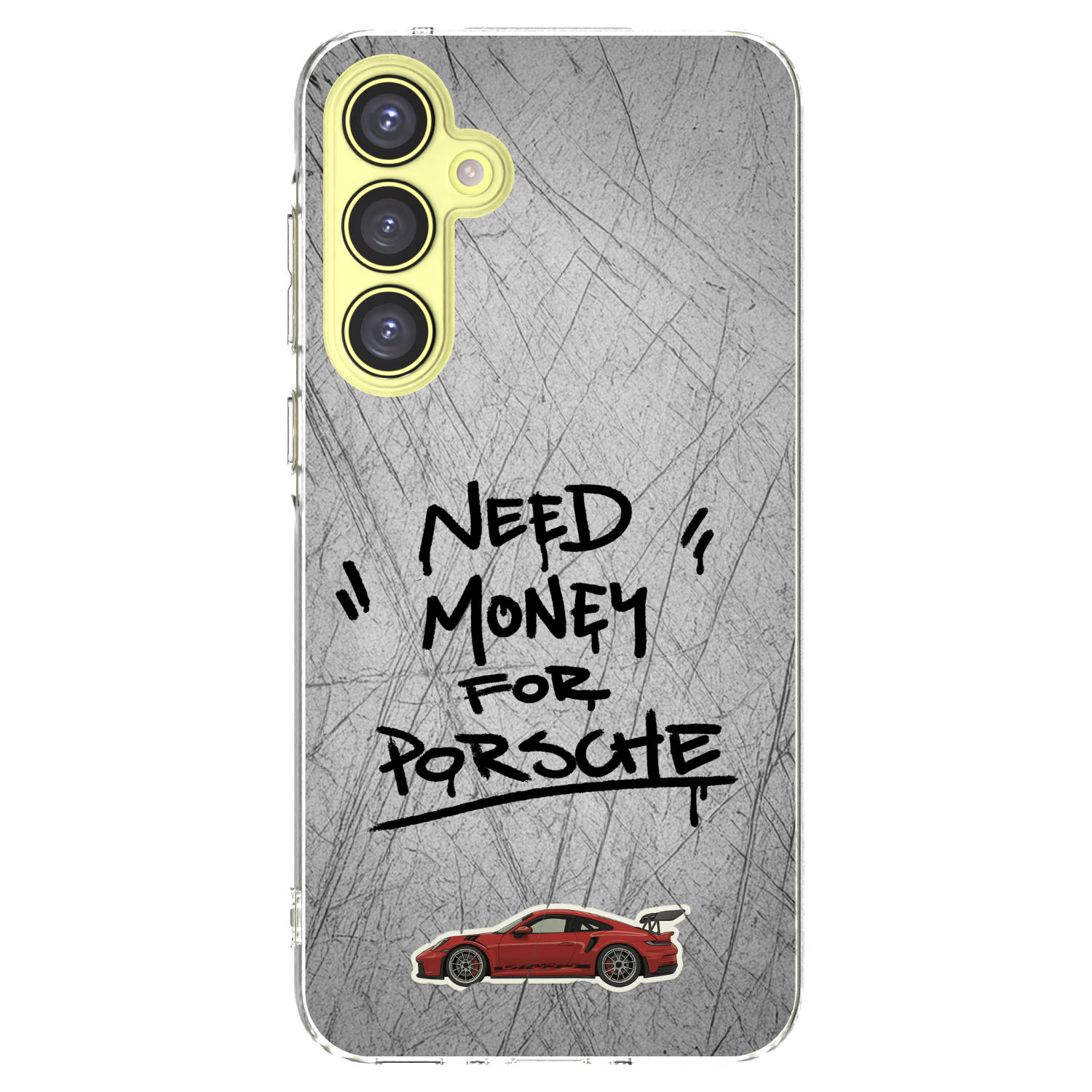 Picasee silikonska prozirna maskica za Samsung Galaxy A35 5G A356B - Grey Drift