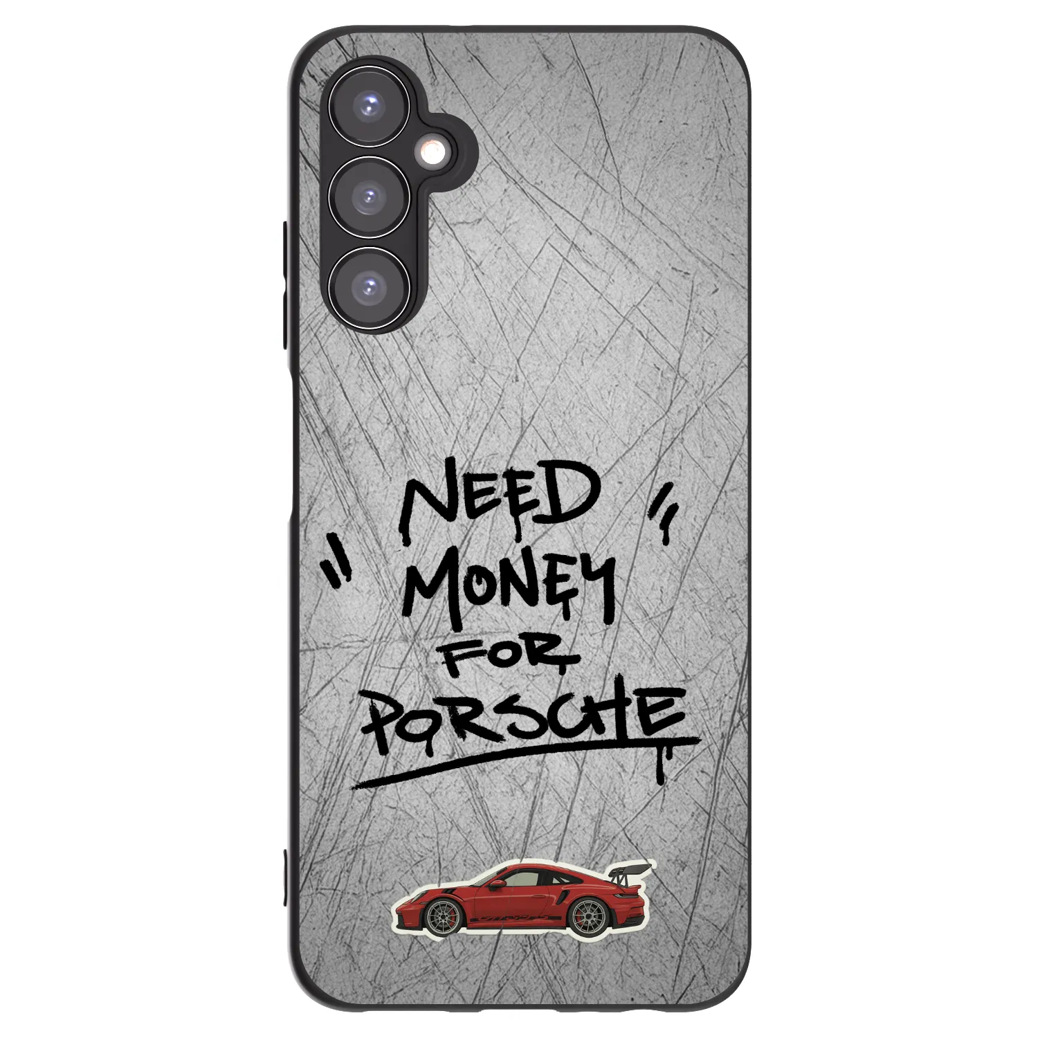 Picasee crna silikonska maskica za Samsung Galaxy A05s A057G - Grey Drift