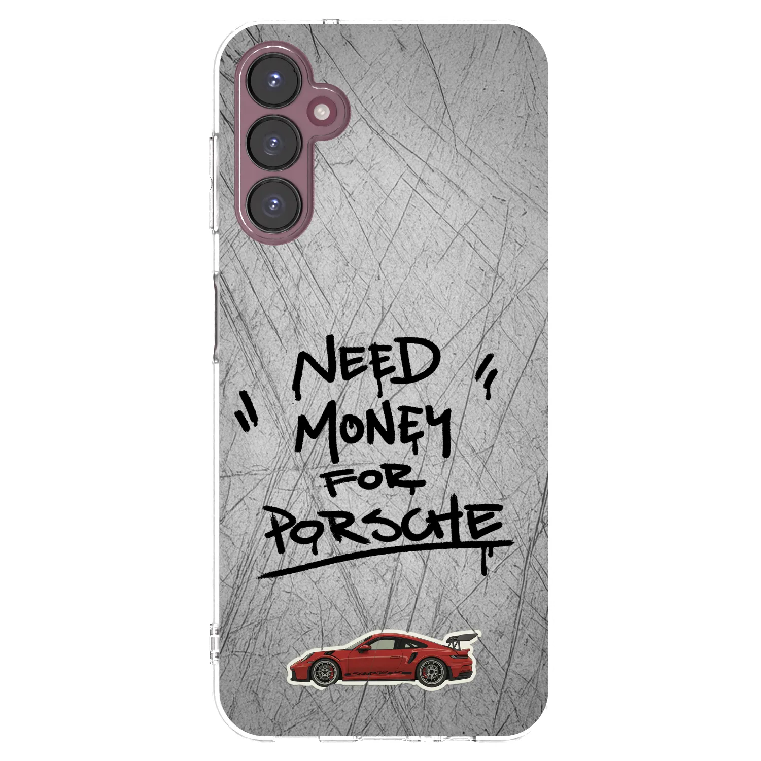 Picasee silikonska prozirna maskica za Samsung Galaxy A05s A057G - Grey Drift