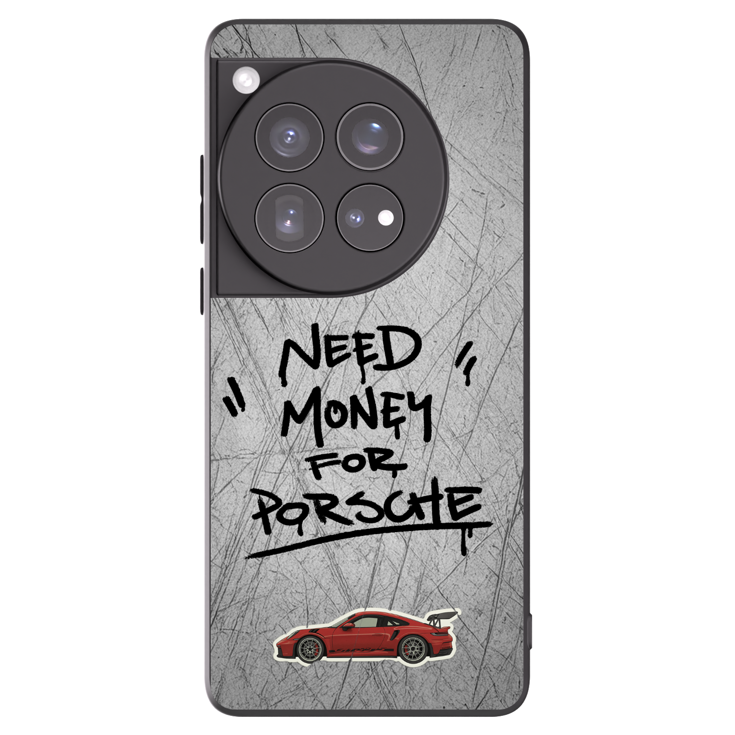 Picasee crna silikonska maskica za OnePlus 12 5G - Grey Drift