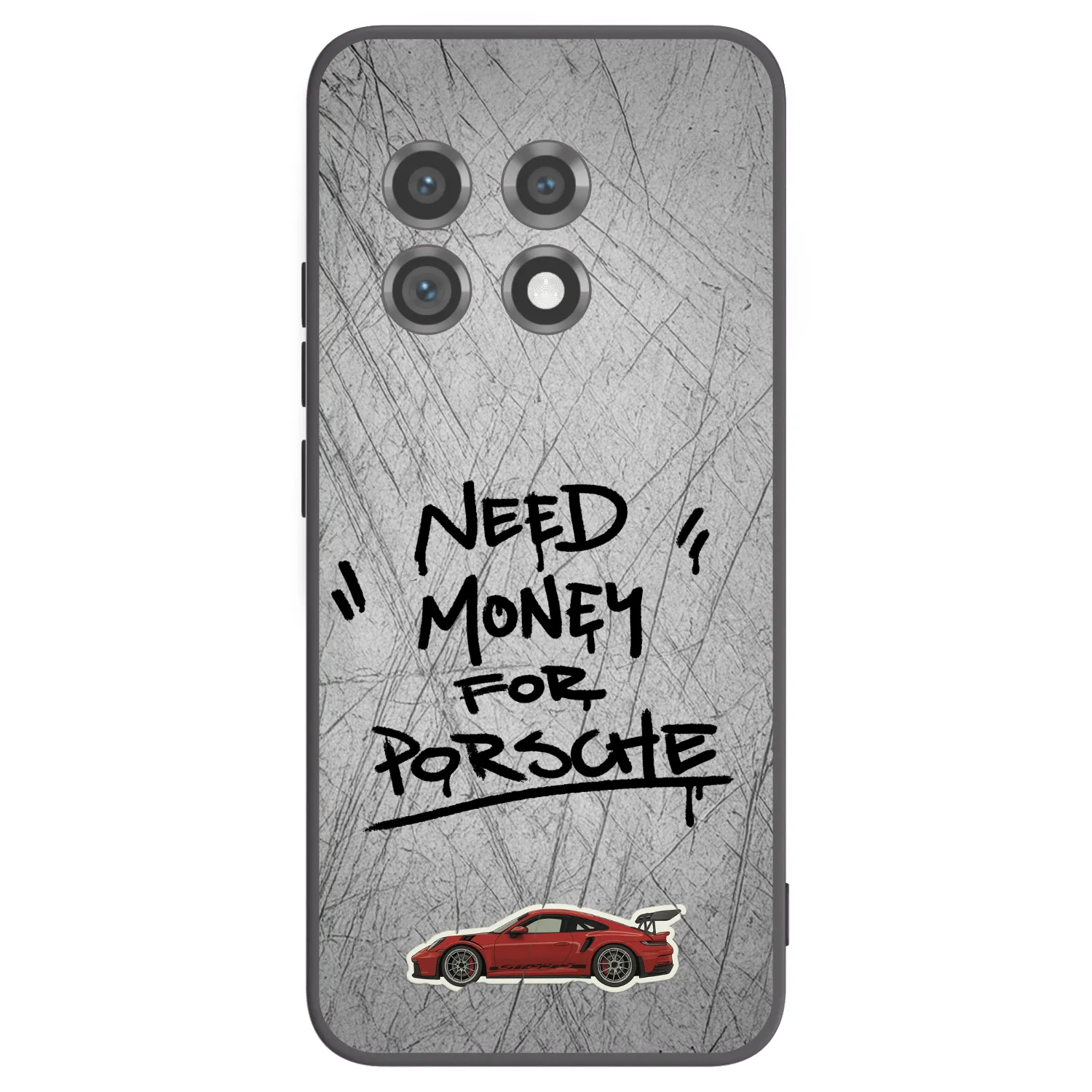Picasee crna silikonska maskica za OnePlus 11 5G - Grey Drift