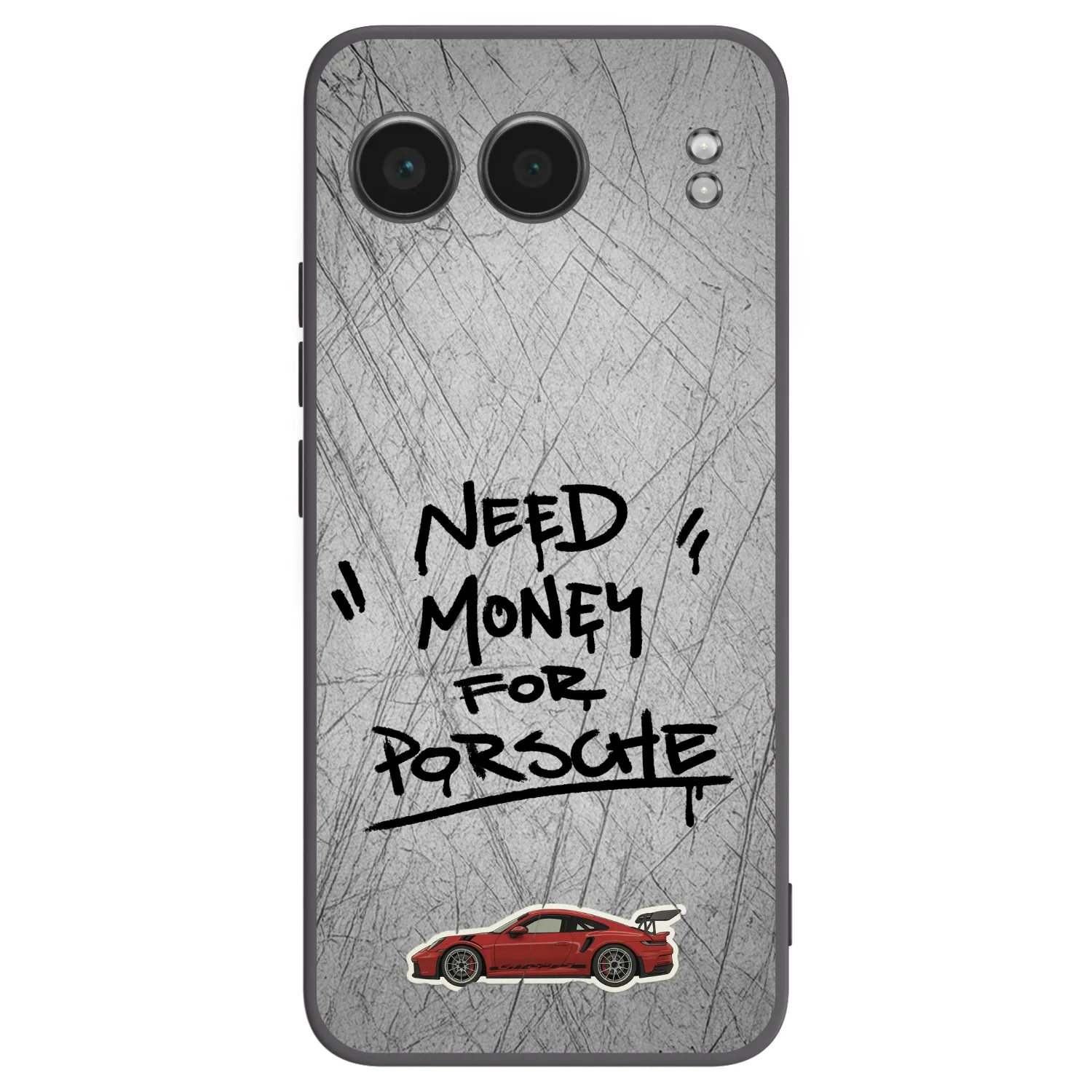 Picasee crna silikonska maskica za OnePlus Nord 4 - Grey Drift