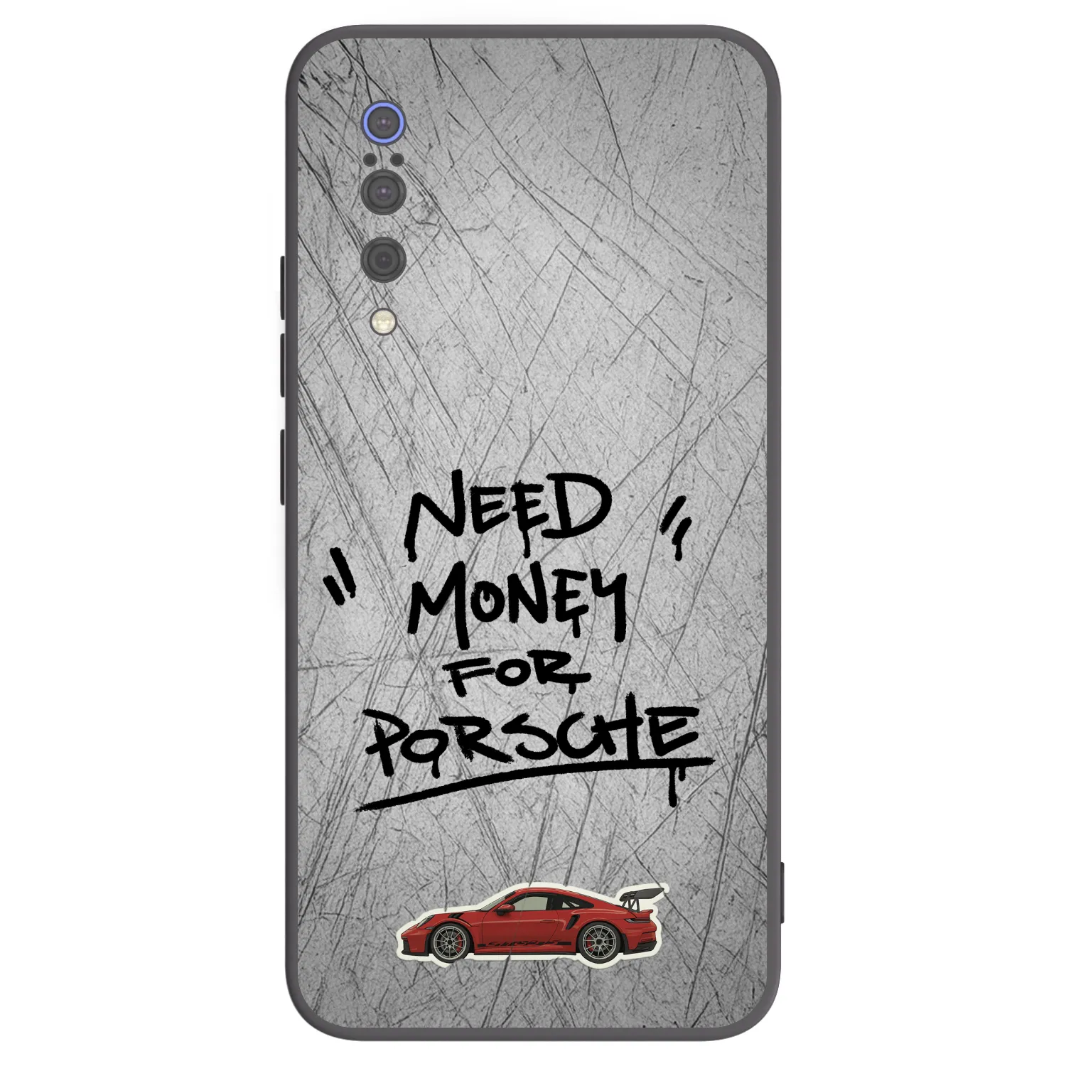 Picasee crna silikonska maskica za Xiaomi Mi 9 - Grey Drift