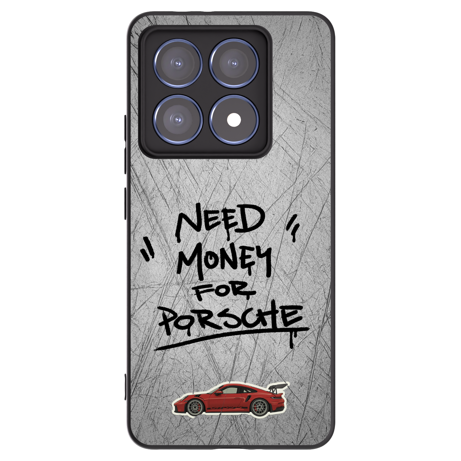 Picasee crna silikonska maskica za Xiaomi 14T Pro - Grey Drift