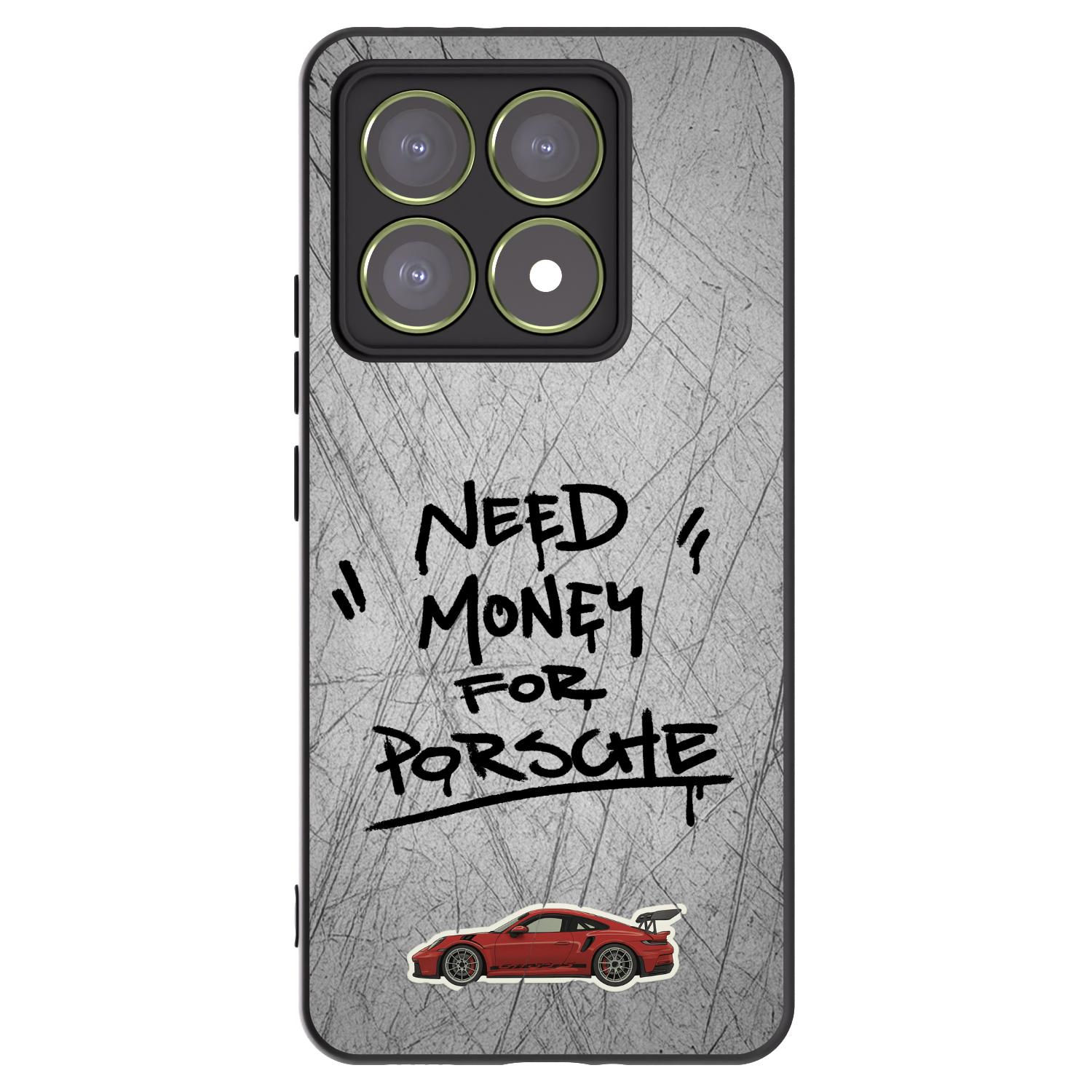 Picasee crna silikonska maskica za Xiaomi 14T - Grey Drift