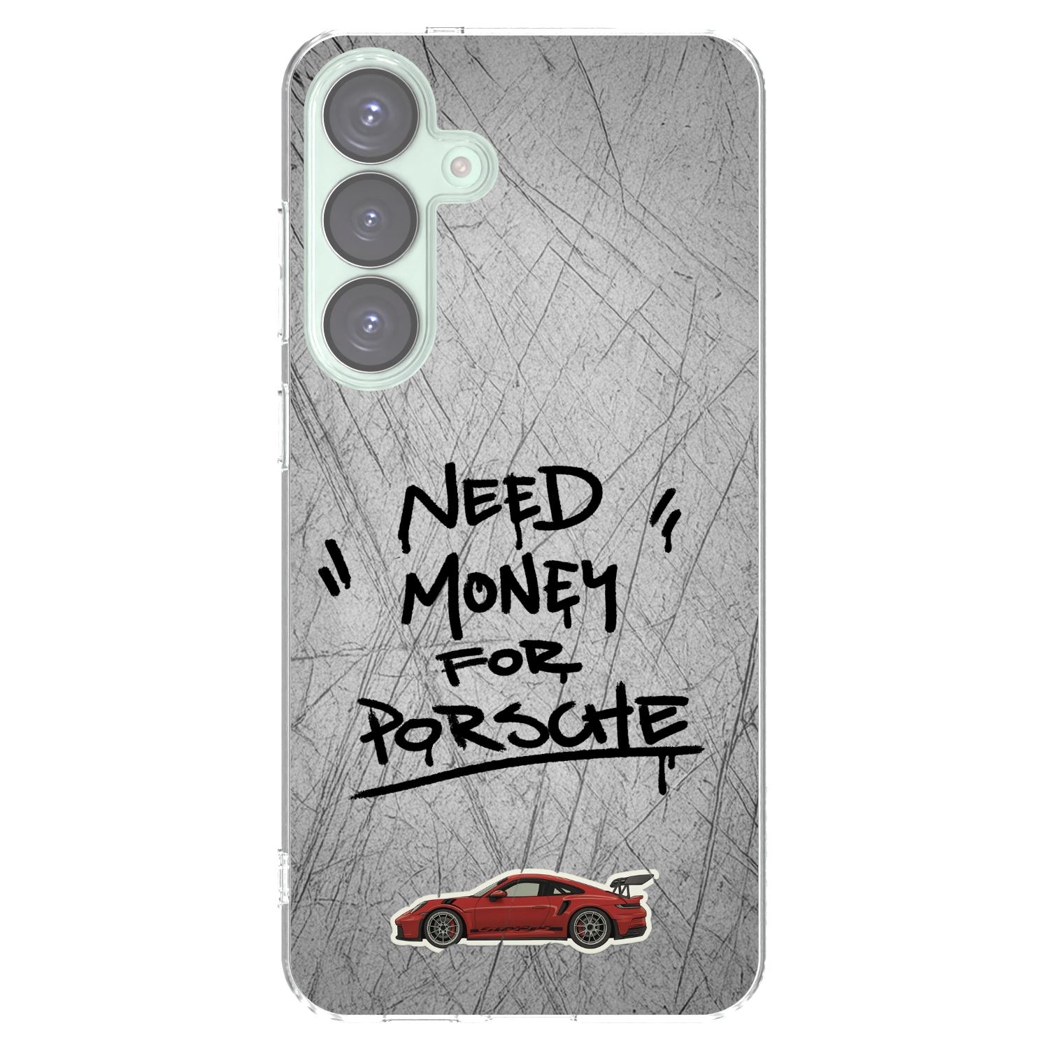 Picasee silikonska prozirna maskica za Samsung Galaxy S25+ 5G - Grey Drift