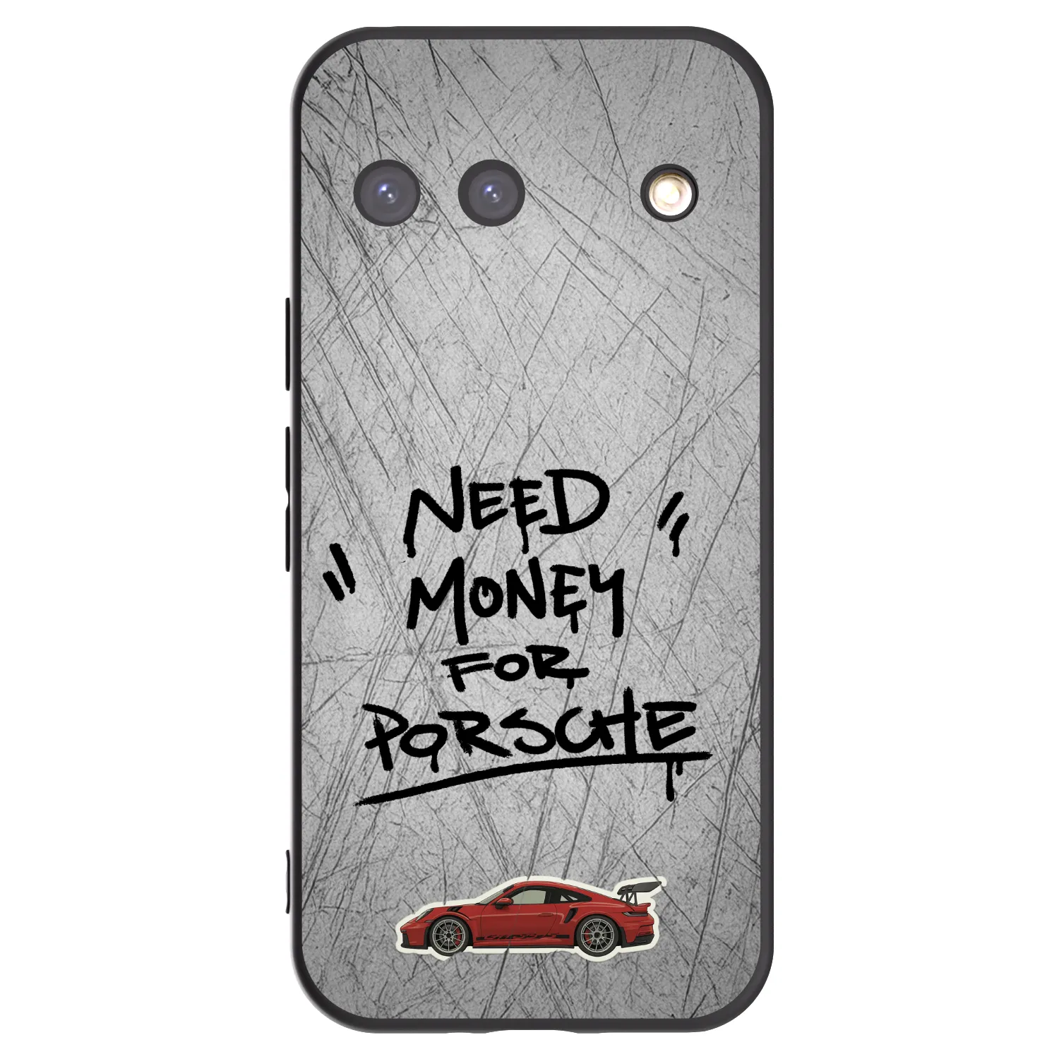 Picasee crna silikonska maskica za Google Pixel 9 - Grey Drift