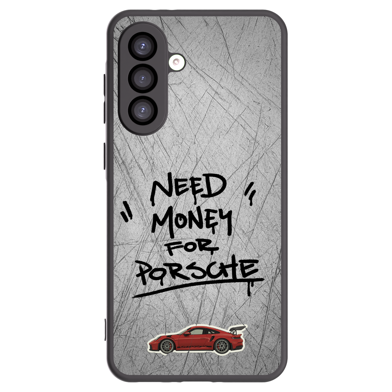 Picasee crna silikonska maskica za Samsung Galaxy A26 5G A266B - Grey Drift