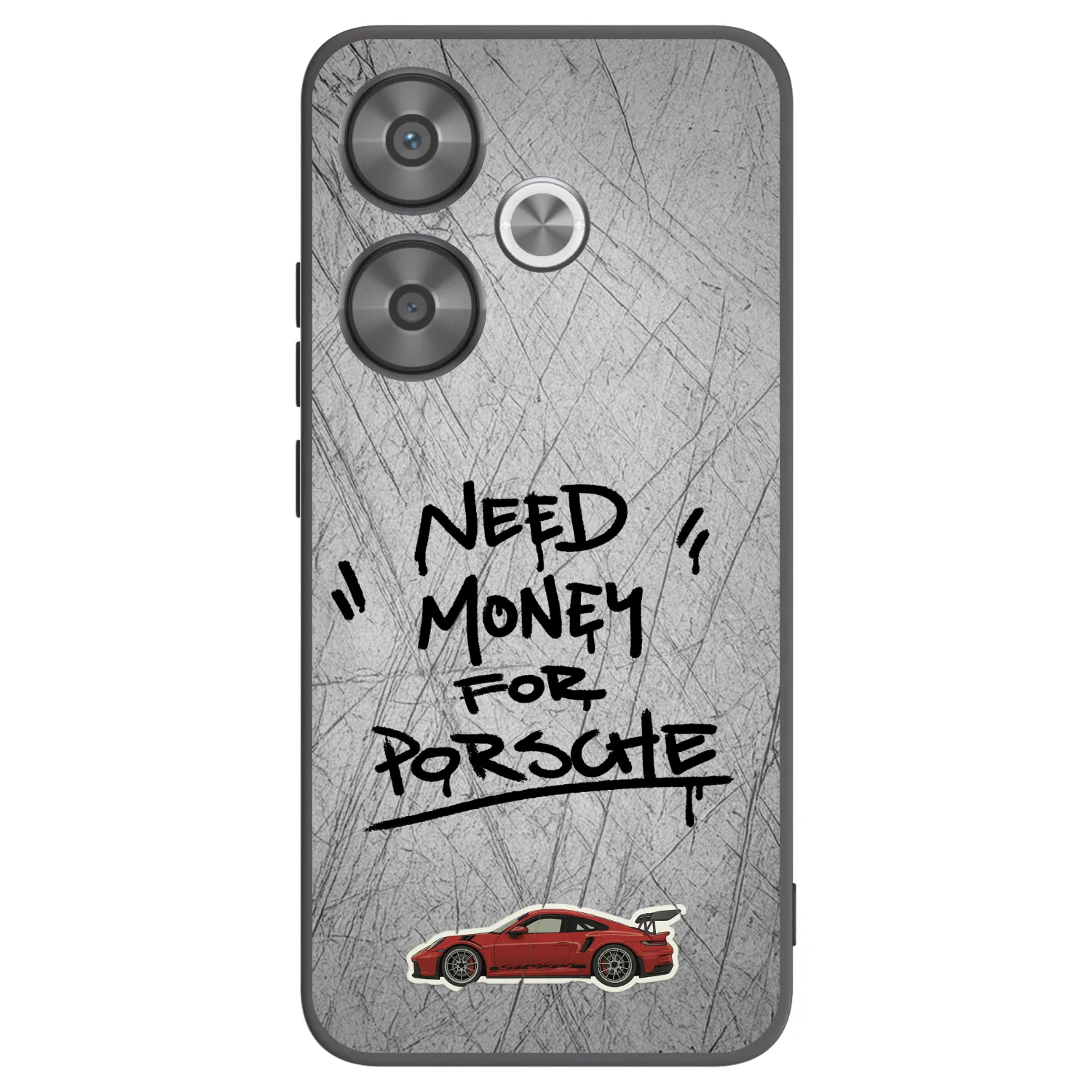 Picasee crna silikonska maskica za Xiaomi Poco F6 - Grey Drift