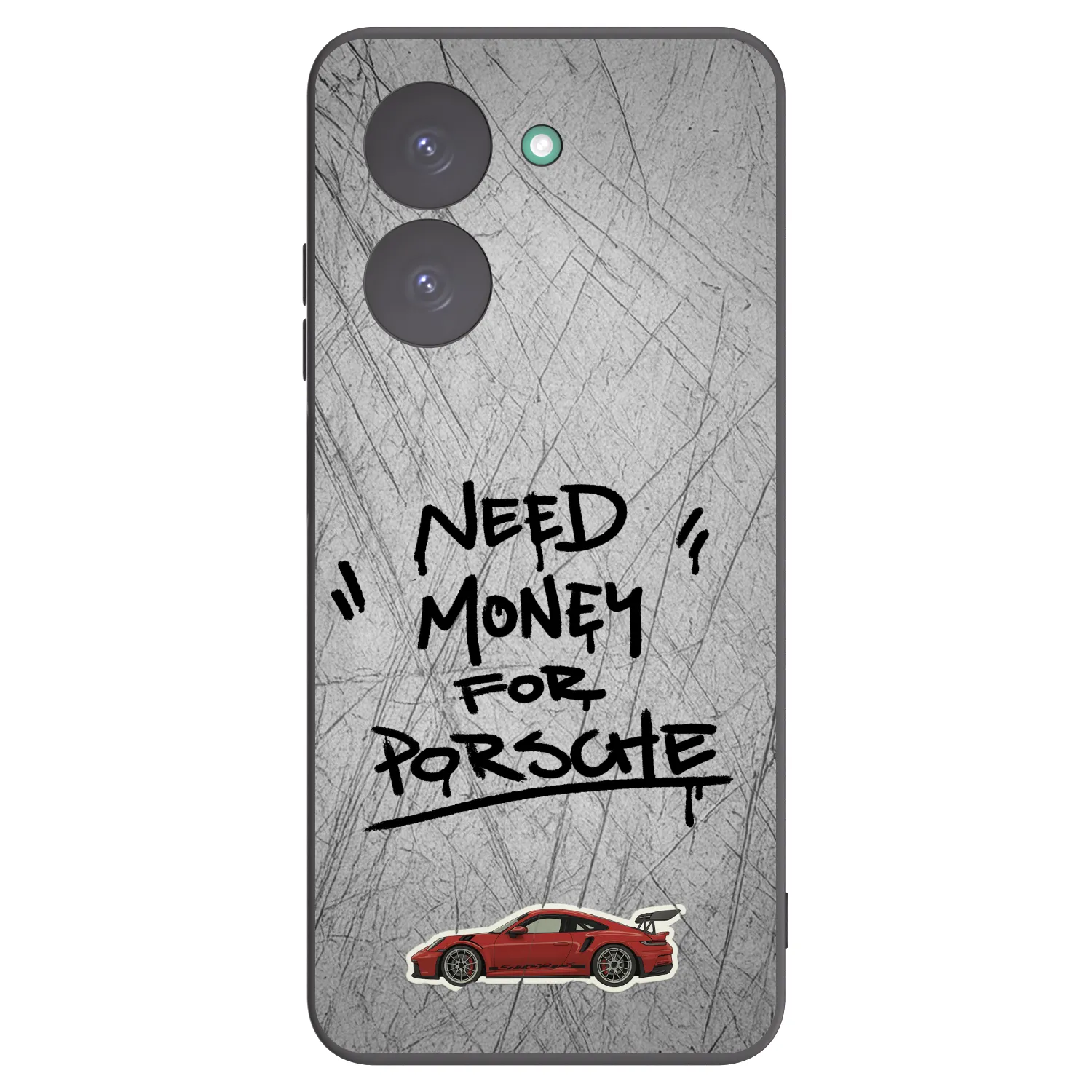 Picasee crna silikonska maskica za Xiaomi Redmi A5 - Grey Drift