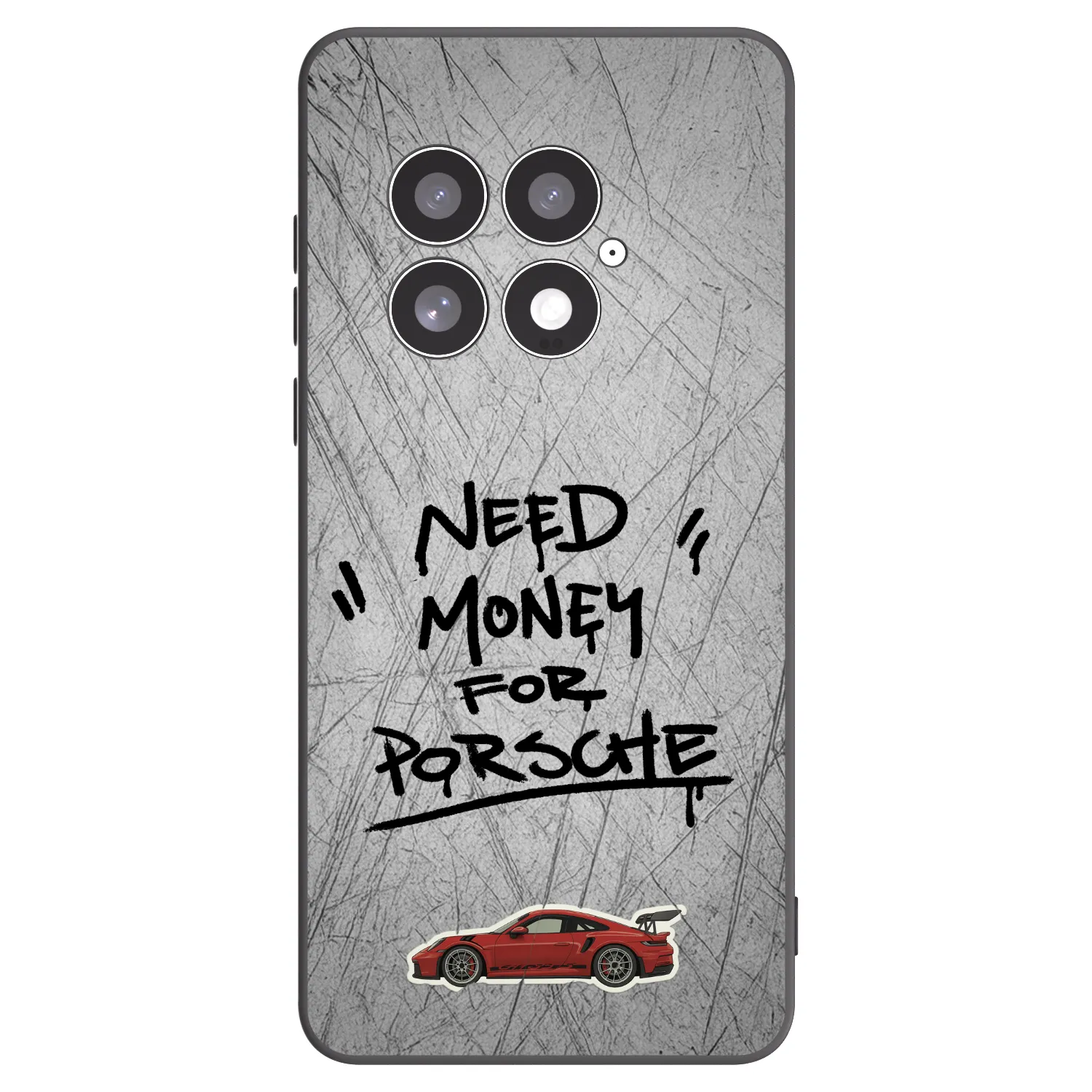 Picasee crna silikonska maskica za OnePlus 13 5G - Grey Drift