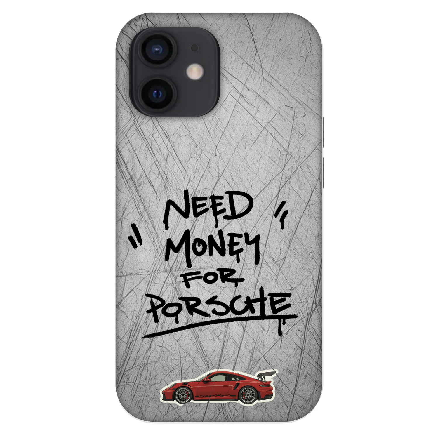 Picasee Fashion Case za Apple iPhone 12 mini - Grey Drift
