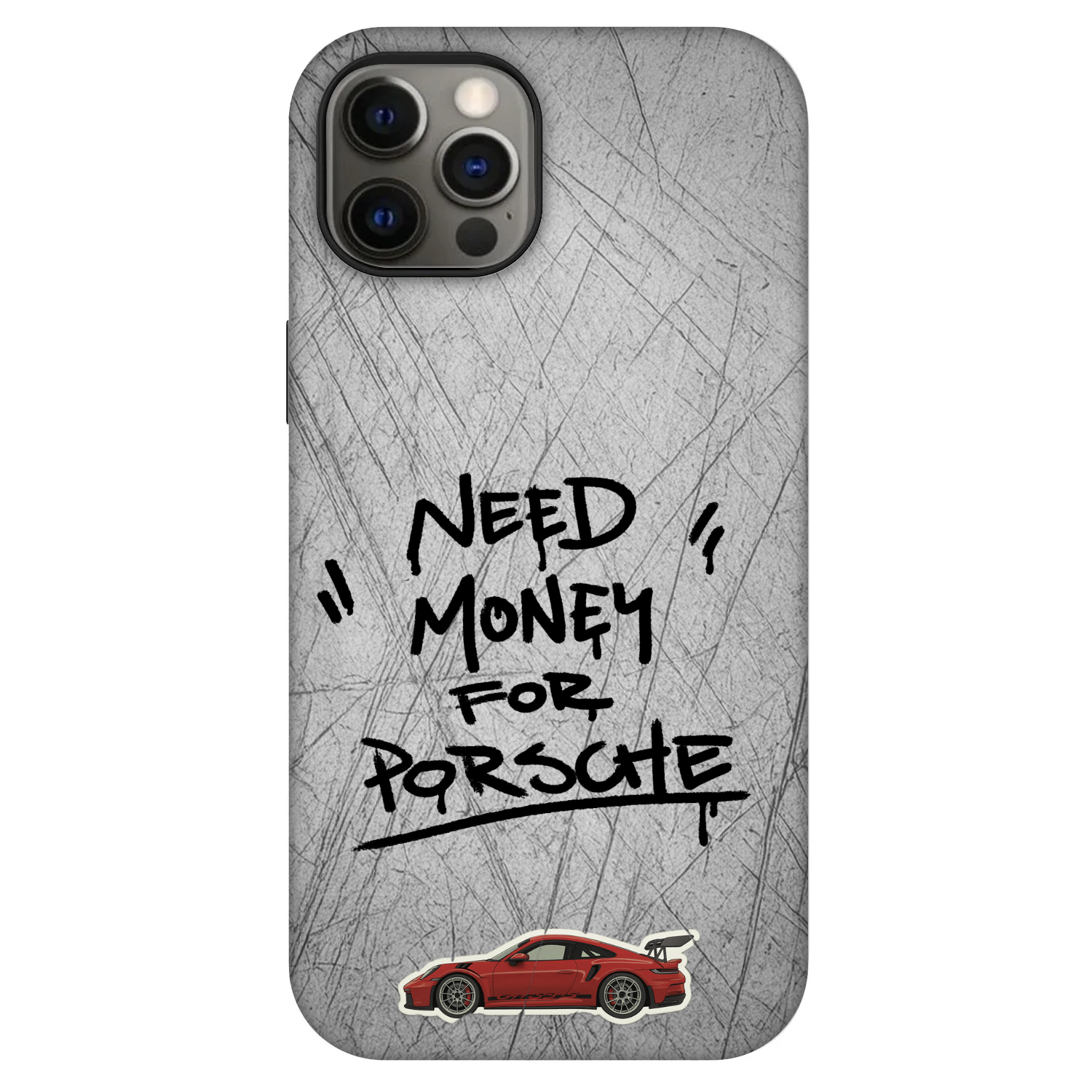 Picasee Fashion Case MagSafe za Apple iPhone 12 - Grey Drift