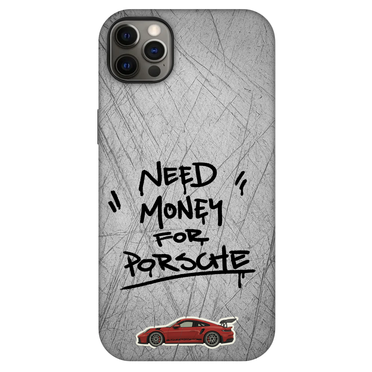 Picasee Fashion Case MagSafe za Apple iPhone 12 Pro Max - Grey Drift