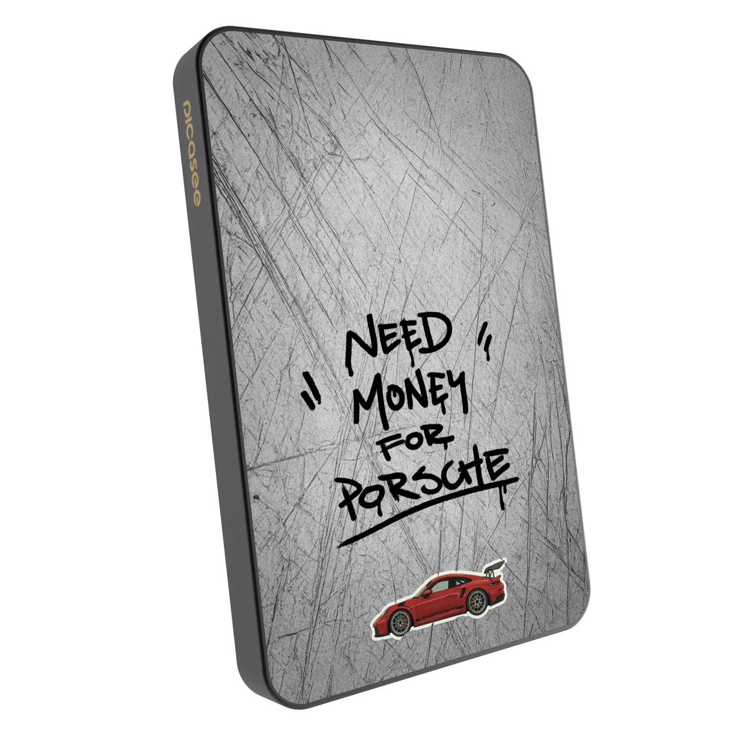 Picasee Prijenosni punjač s MagSafe 5 000 mAh Sivo - Grey Drift