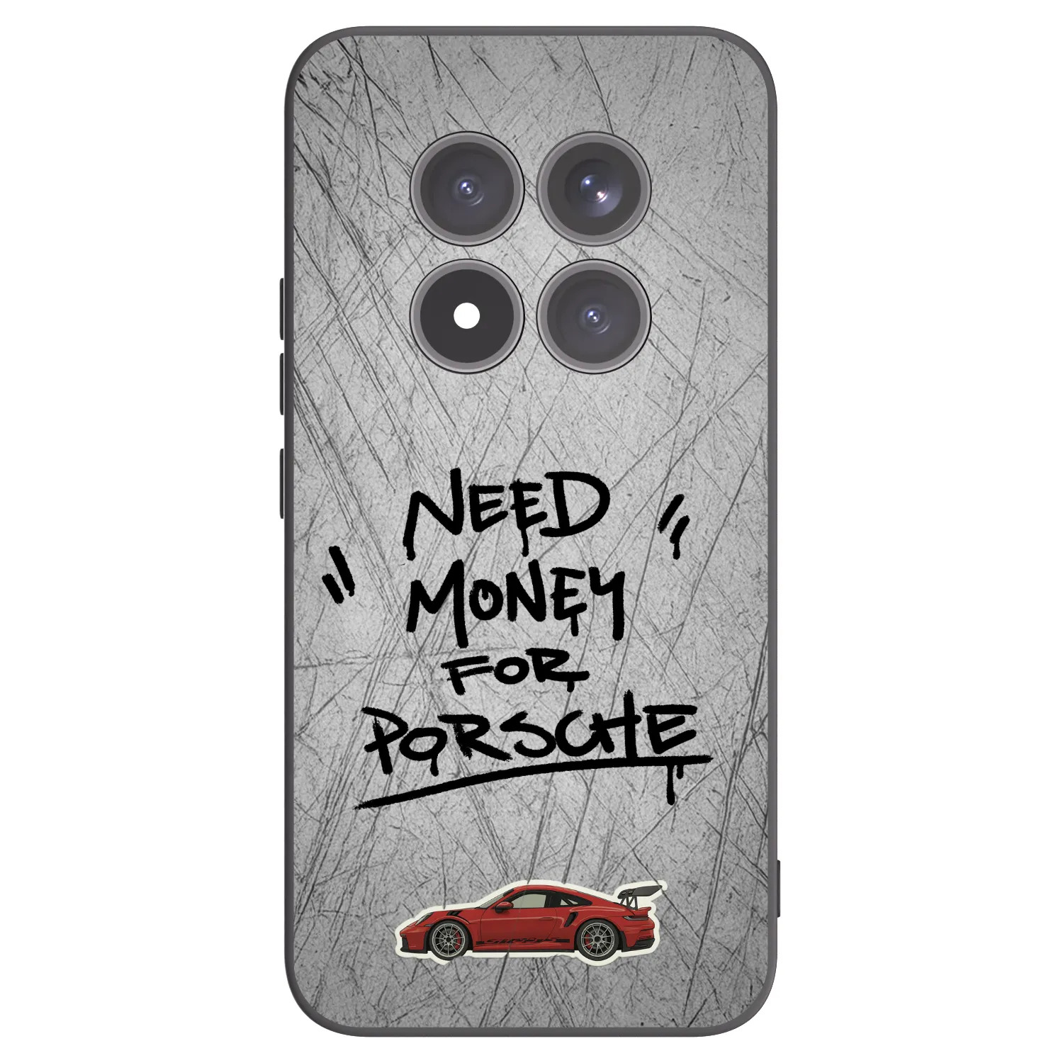 Picasee crna silikonska maskica za Xiaomi Redmi Note 15 Pro+ - Grey Drift